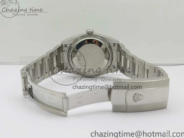 0125 Stylish DateJust 36 SS 126200 BP Maker 1:1 Best Edition Fluted Bezel Blue Dial on Oyster Bracelet 2538